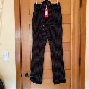 NWT pinstripe pants
